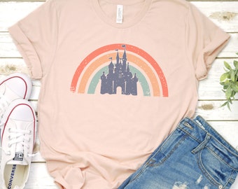 Disney / Cinderella Castle /Magic Kingdom/ Mouse / Disney World / Disneyland / Mickey / Minnie / T-Shirt / T Shirt / Tee Shirt / Sublimation