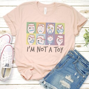 Toy Story 4 Forky T-Shirt: Soft Triblend Tee