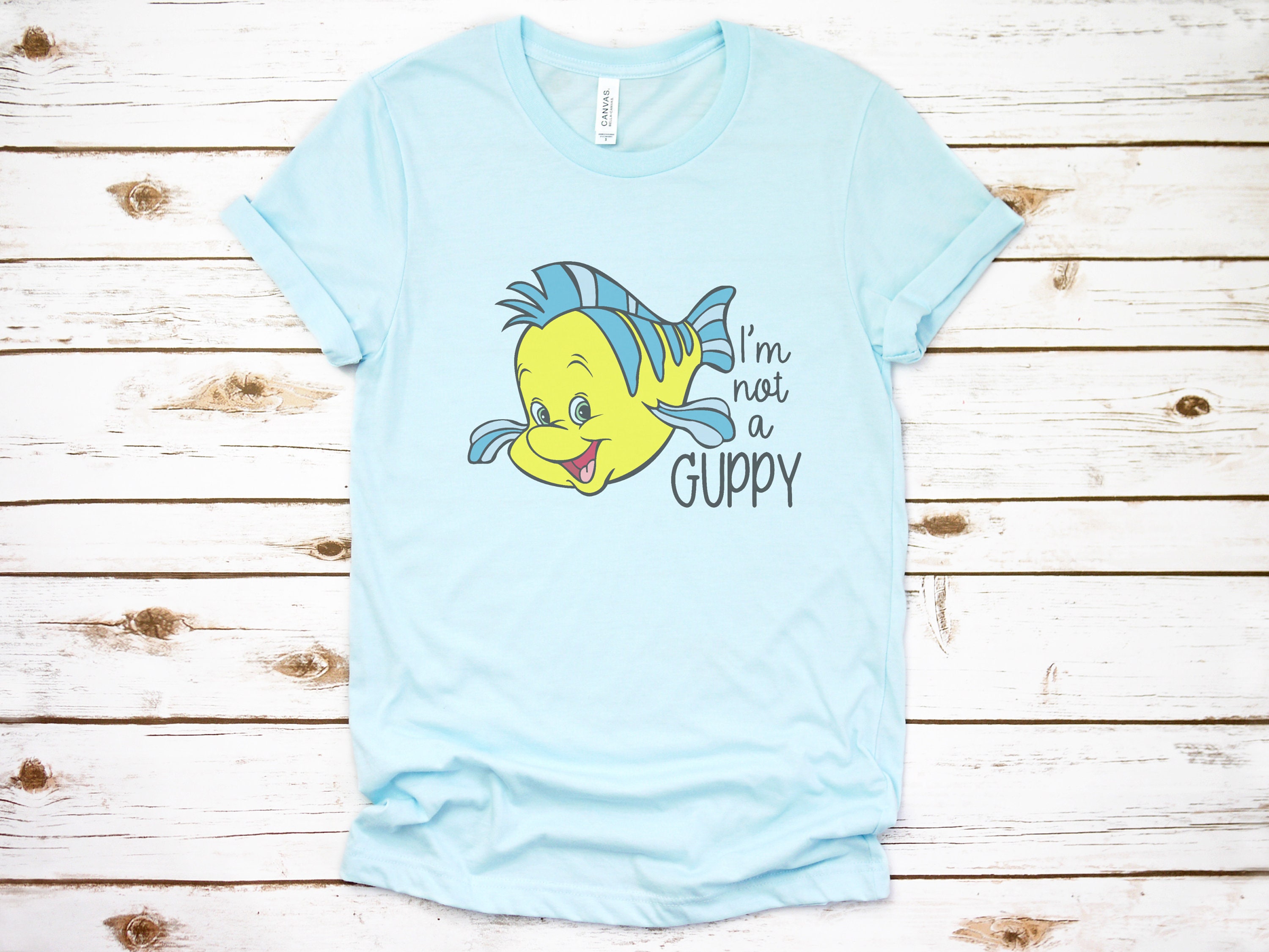 boys little mermaid shirt