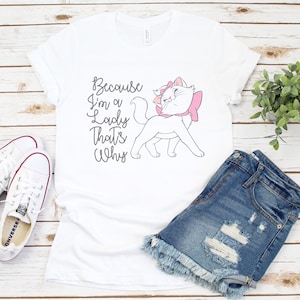 Disney / Marie / Aristocats / Magic Kingdom / Disney World / Disneyland / Mouse / T-Shirt / T Shirt / Tee / Shirt / Girls / Womens / Tank