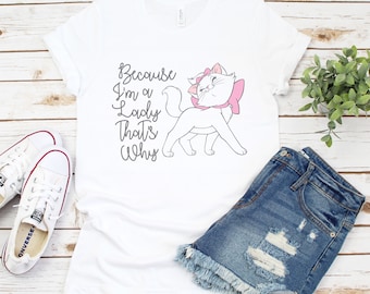 Disney / Marie / Aristocats / Magic Kingdom / Disney World / Disneyland / Mouse / T-Shirt / T Shirt / Tee / Shirt / Girls / Womens / Tank