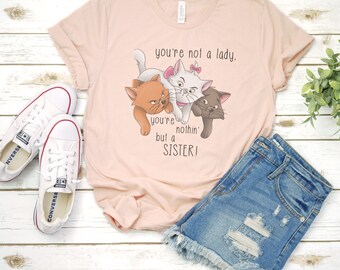 Disney / Marie / Aristocats / Berlioz / Toulouse / Brothers / Magic Kingdom / Disney World / Disneyland / T Shirt / Tee / Shirt / Tank