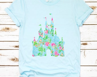 Castle / Lilly / Disney / Mickey / Minnie / Magic Kingdom / Disney World / Disneyland / T-Shirt / T Shirt / Tee Shirt / Tee / Shirt / DTF