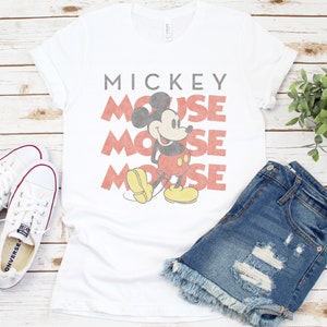 Disney / Disney World / Disneyland / Mickey / Vintage / Minnie / T-Shirt / T Shirt / Tee Shirt / Sublimation