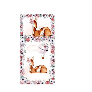 Sleeping bag, nap mat, preschool, kinder nap mat, sleeping bag for toddler,nap mat, nap mat with pillow, baby nap mat lovely deer