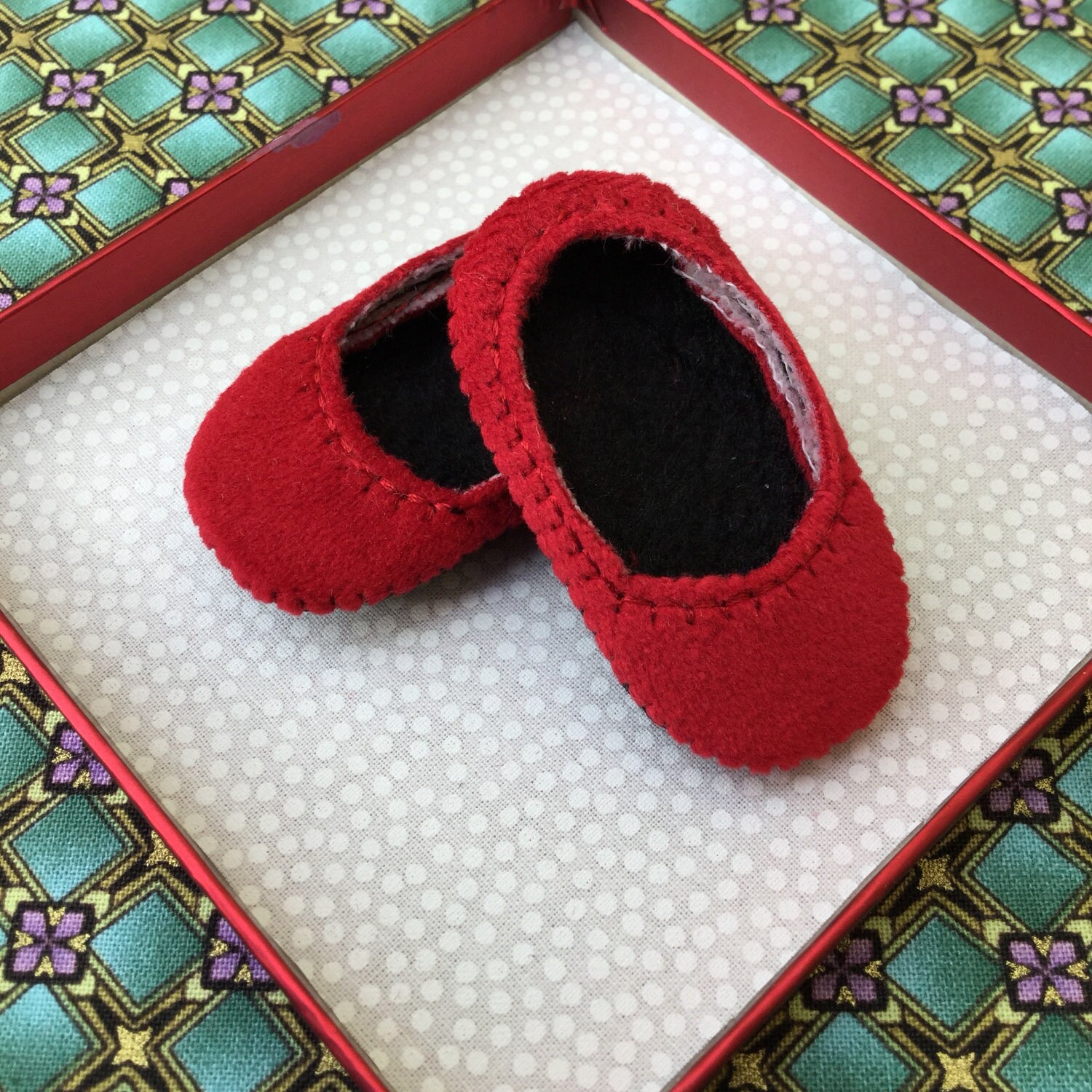 Red Velvet Doll Shoes For Wellie Wishers And 12 1/5 Inch Paola Etsy