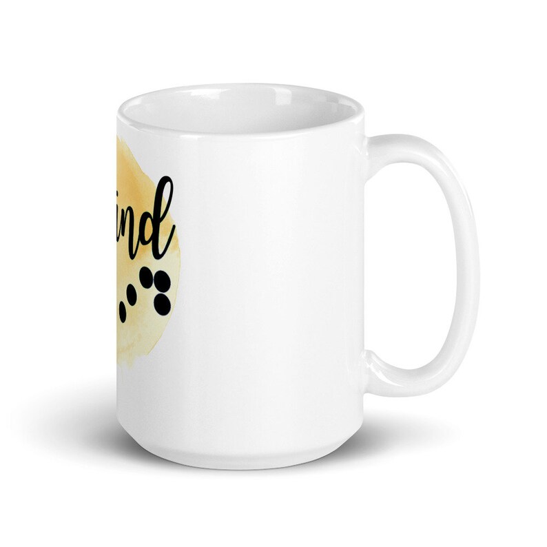 Be Kind Braille Coffee Mug, Kindness Mug, TVI Gift, Braillist Coffee