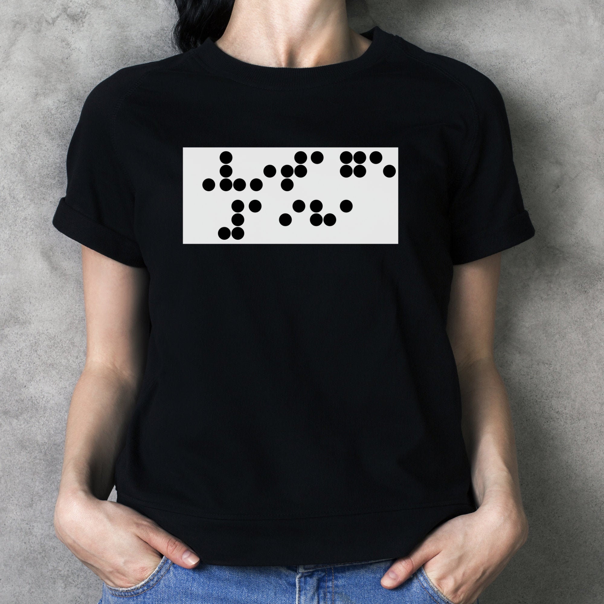 Personalized Braille Birthday Shirt Braille Reader Shirt Etsy