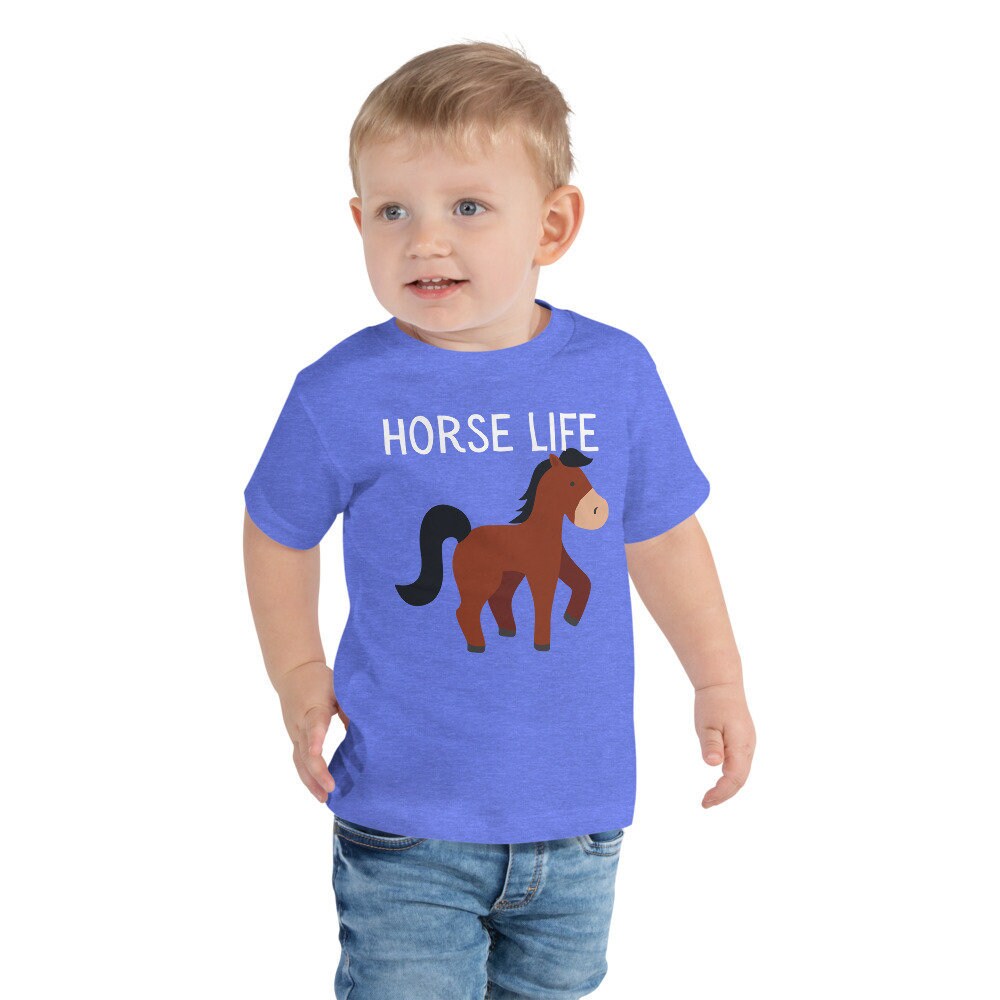 Horse Life Kids Toddler Shirt Horse Lover Shirt Gift for Etsy