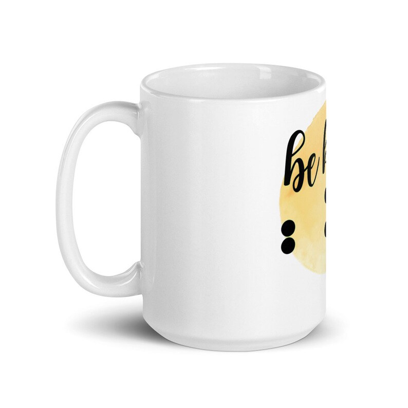 Be Kind Braille Coffee Mug, Kindness Mug, TVI Gift, Braillist Coffee