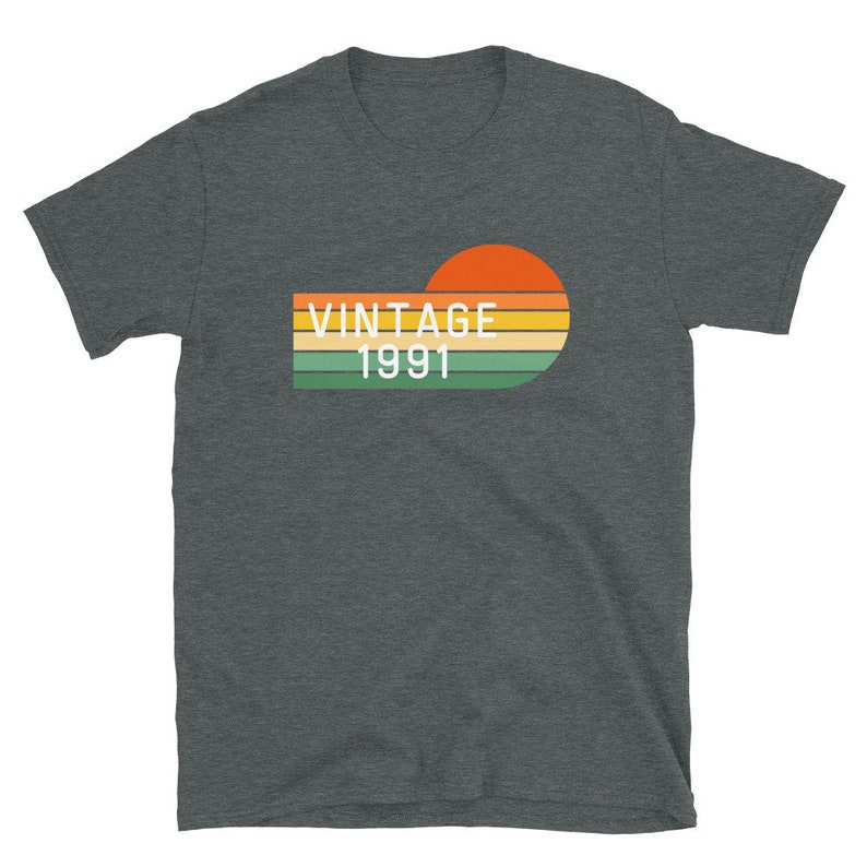 Vintage 1991 Shirt 30th Birthday Shirt Retro Birthday Shirt - Etsy