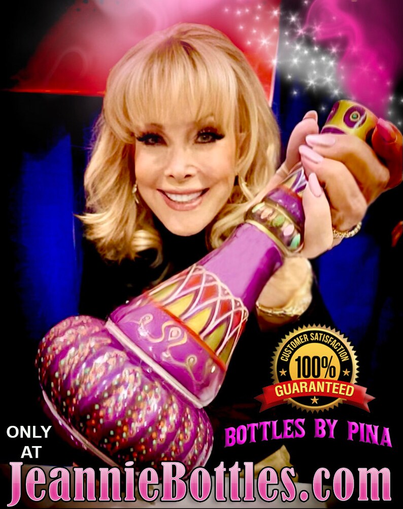 Season 4 Mulberry I Dream of Jeannie/Genie Bottle Color Matched image 1