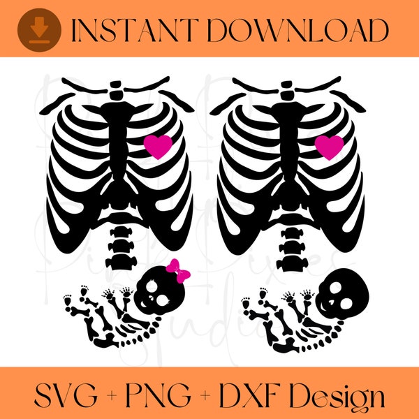 Baby skeleton svg, Pregnancy skeleton svg, halloween skeleton svg, Mom to be Svg,Boy and girl skeleton baby svg,Halloween Svg,Pregnant svg,