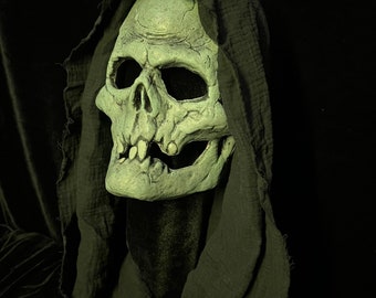 Hooded skull mask