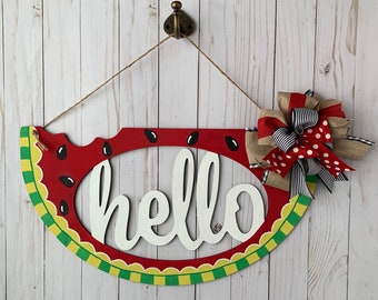 Watermelon Door Hanger