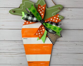 Carrot Door Hanger|Easter Door Hanger|Spring Door Hanger| Wall Hanger|Spring/Easter Decorations