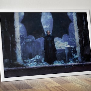 Daenerys Dragon Dracarys Wings, Painting like Poster Wall Art Décor
