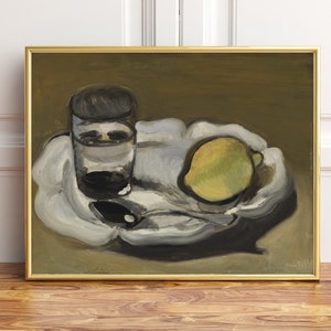 Henri Matisse、NATURE MORTE AU CITRON Henri Matisse,still Life With Lemon,nature Morte Au Citron