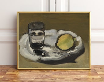 Henri Matisse、NATURE MORTE AU CITRON Still Life with Lemon, Nature morte au Citron Art Print by