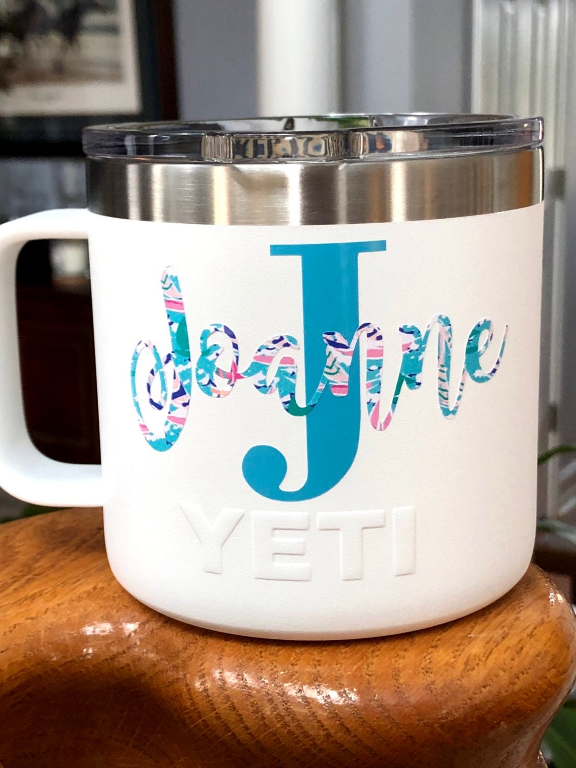 Personalized 14 oz Stainless Steel Vacuum Insulated Mug with Etsy