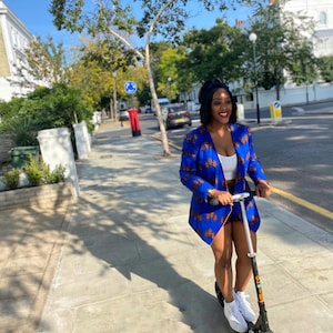 women&#39;s Ankara blazer, African blazers, Ankara jackets, Women&#39;s Ankara coats, Ankara set, Women&#39;s pant suit, ladieswear, African coats