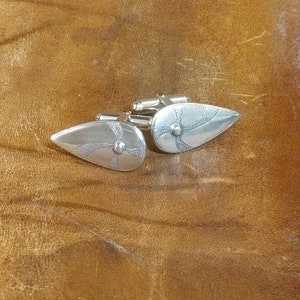 Norman kite shield cufflinks in silver, solid silver shield cufflinks, shield cufflinks, hallmarked solid silver cufflinks