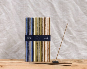 KAYURAGI - Japanese Cypress Incense Set 40 sticks / Aloeswood / Sandalwood /