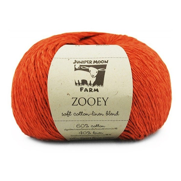 JUNIPER MOON FARM - Zooey 100g cotton linen