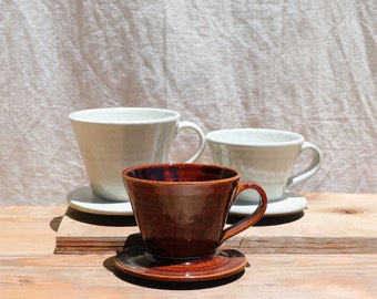 Shigaraki Ware Ceramic Coffee Dripper - Made in Japan
