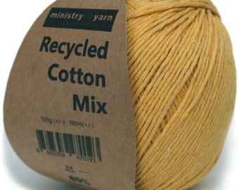 Recycled Cotton Mix Yarn 100g