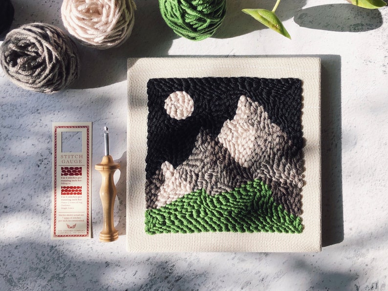 Oxford Punch Needle With 0.5m Monks Cloth Set Etsy