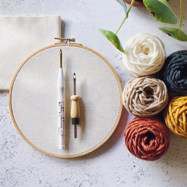 Punch Needle Kit Etsy