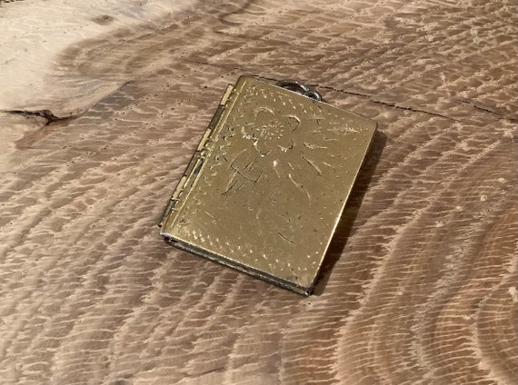 Little Book Locket Pendant - image 1