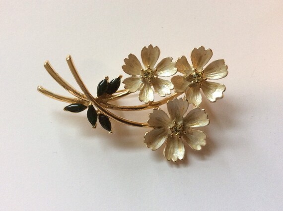 Flower Bouquet Brooch - image 5