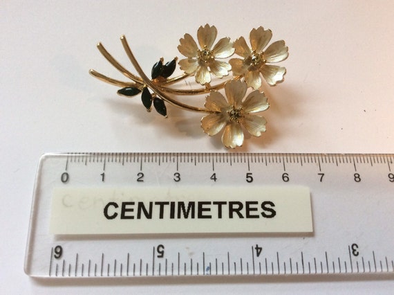 Flower Bouquet Brooch - image 3