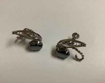 Titan Sterling Screw Back Earrings