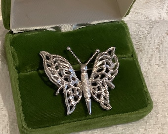 Monet Butterfly Brooch