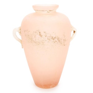 Midden 20e eeuw Italiaanse Scavo Glas Romeinse Stijl Vaas