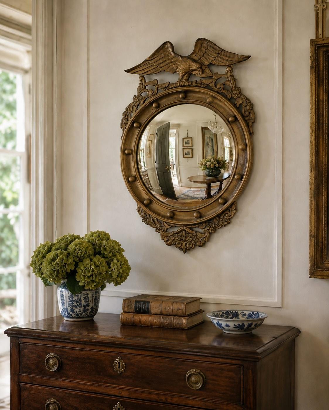 Antique Federal Mirror - Etsy