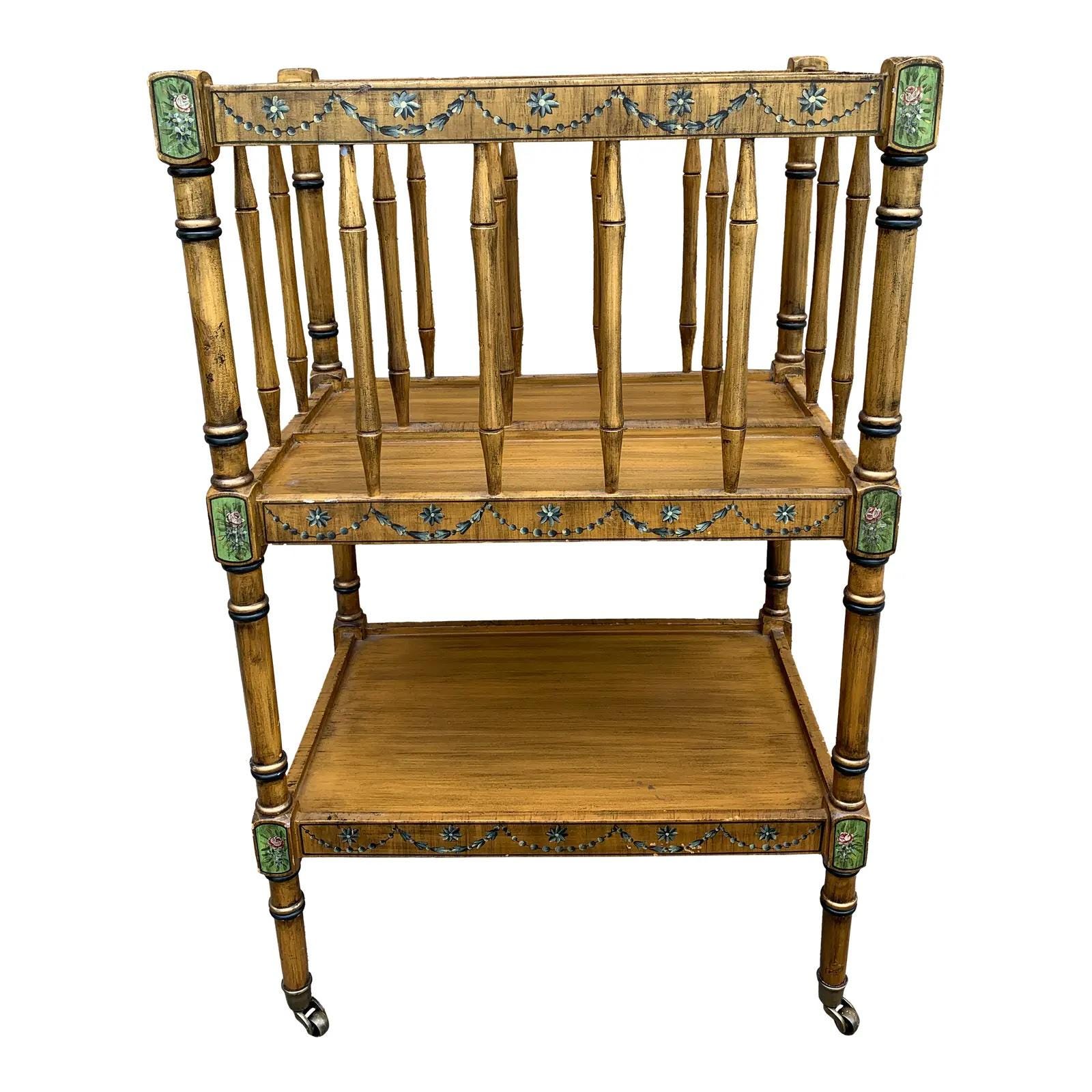 EthanAllen★イーセンアーレン★マガジンラック★ Ethan Allen Magazine Rack - Etsy