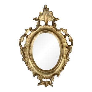 Italian Florentine Baroque Gold Giltwood Wall Mirror