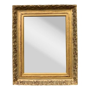 Antique Giltwood Wall Mirror, Early 20th Century