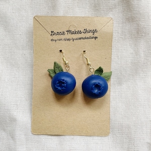 Feeling Blueberry Earrings