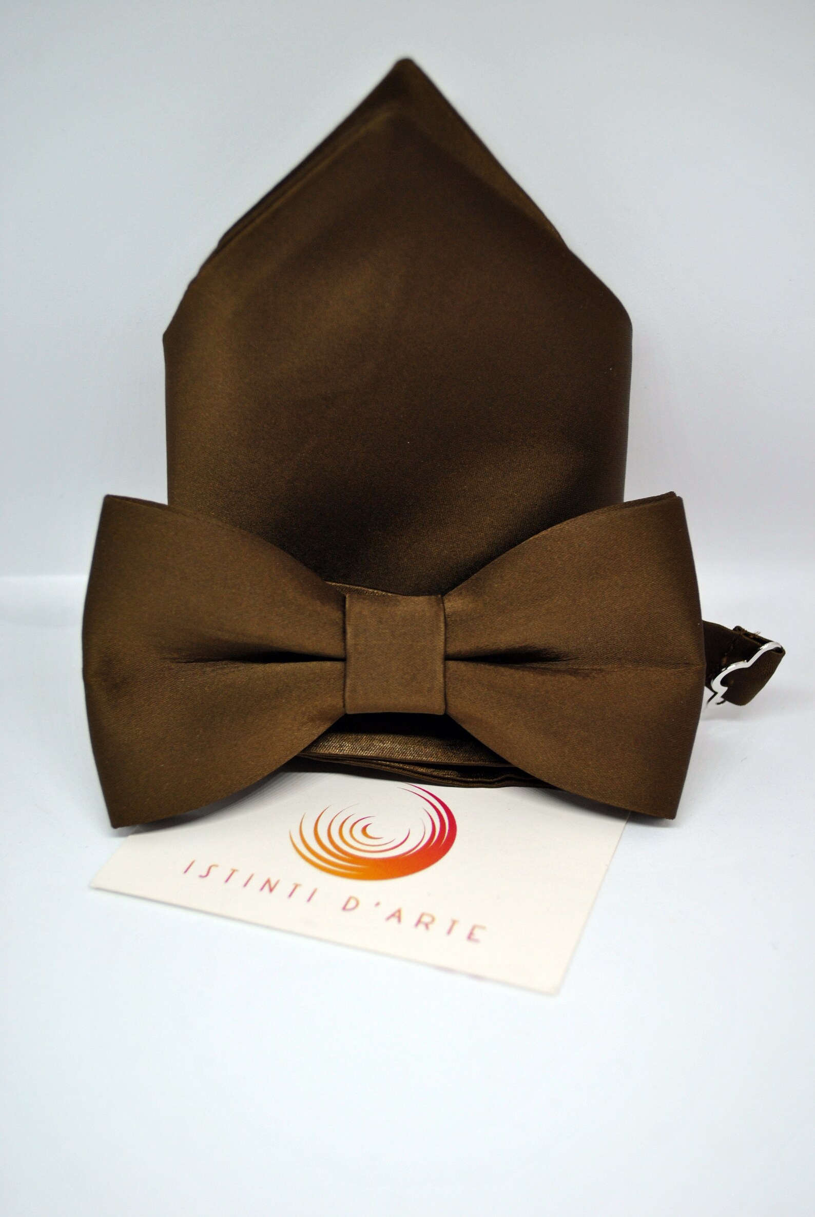 Man Bow Tie in Brown Silk Gift Ideas for Men Accessories for Etsy UK