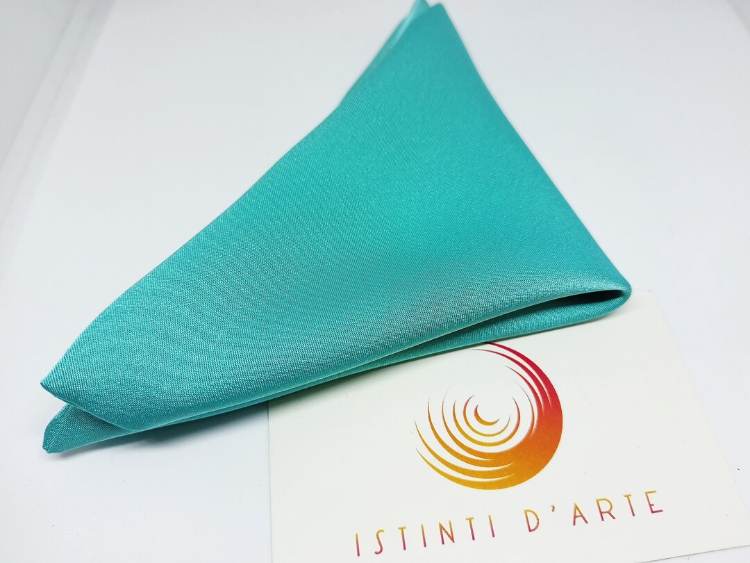 Fazzoletto da taschino verde tiffany, idea regalo per uomo, accessori per  uomo, pochette uomo, pochette, fazzoletto uomo, verde tiffany - Etsy Italia
