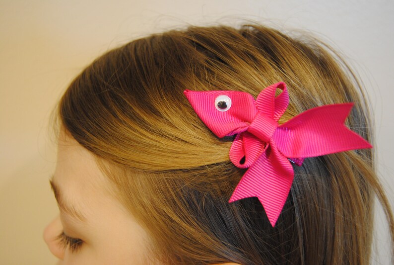 Fish Hair Clip Etsy