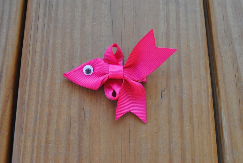 Fish Hair Clip Etsy