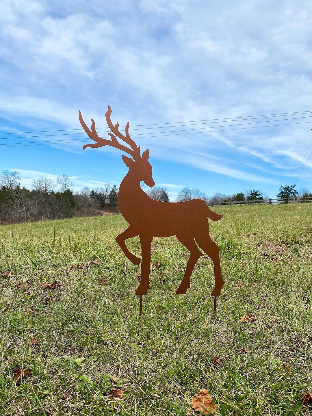 Metal Reindeer Christmas Decorations 