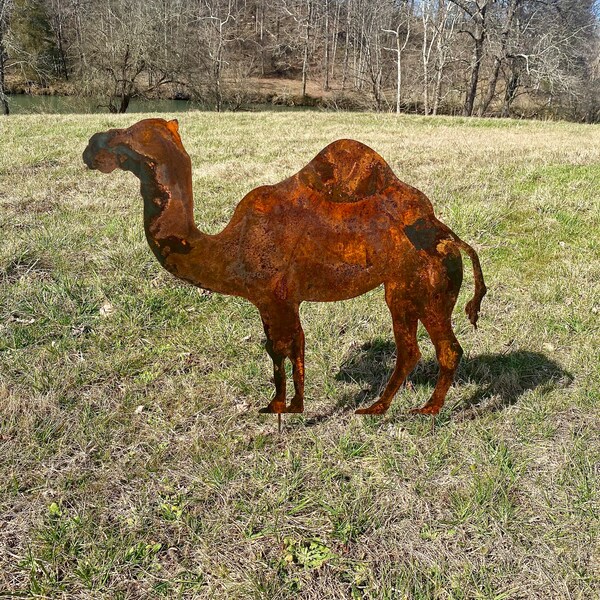 Camel Yard Art Etsy