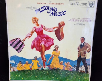 The Sound of Music 12"Vinyl LP mit Programmheft.